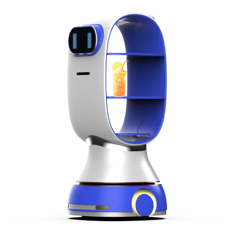 Food Delivery Service Robot The Latest Intelligent Automatic Navigation Restaurant