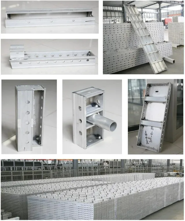 6061 T6 Материал Алюминиевый шаблон опалубки для строительства/200 мм алюминиевая опалубка/Настенный алюминиевый