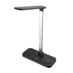 15W three-in-one LED night light with wireless fast charger for wireless charging of mobile phones and watches