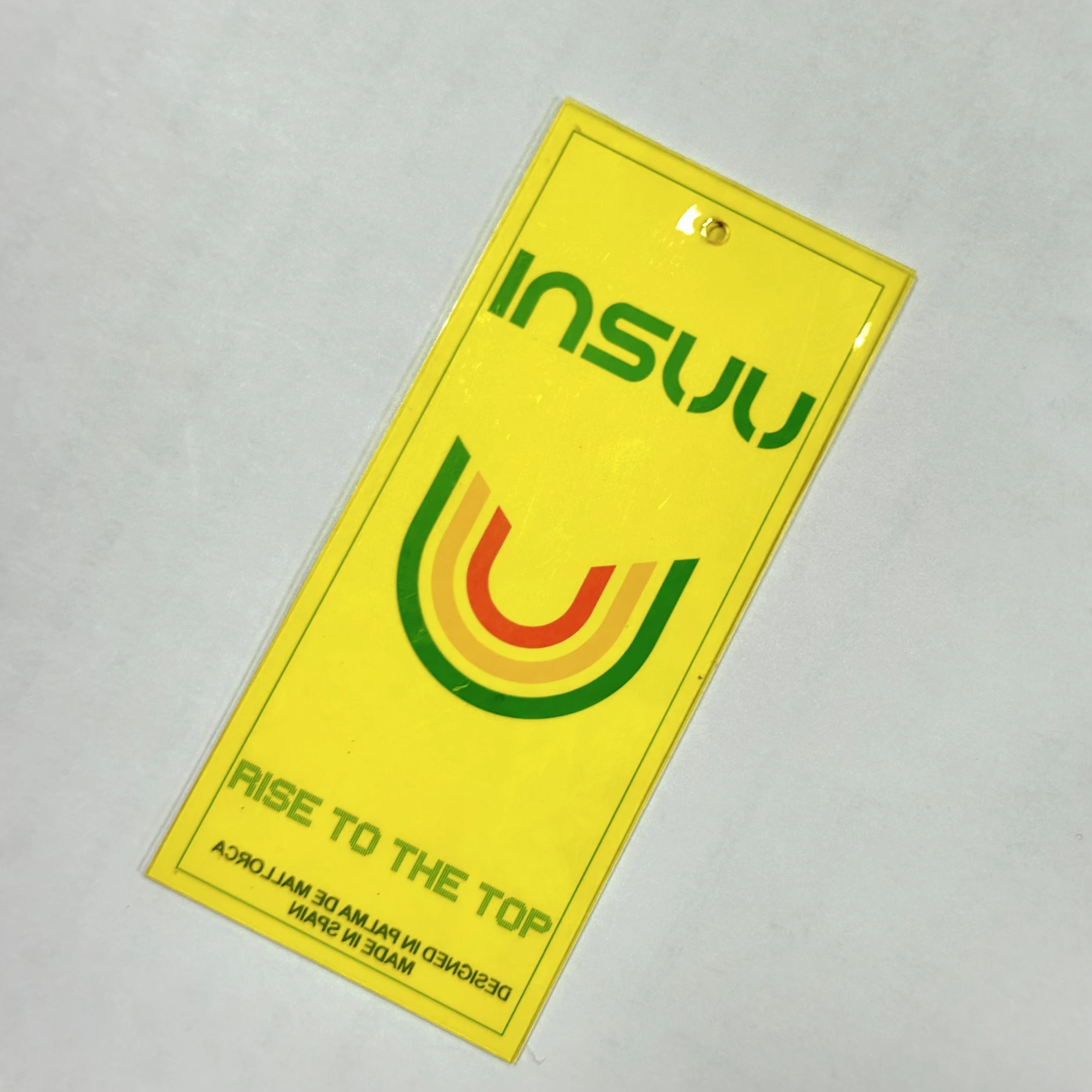 Custom Own Logo Hangtags Printed wrapping paper Hang tag For Clothing Tabs