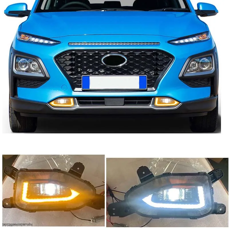 Led Fog light/Fog lamp OE 92202-J9000,92201-J9000 for 2017 2018 Kona