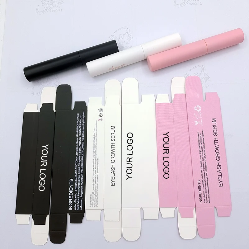 Custom Rapid Eyelash Growth Serum Private Label Vegan Non Irritating Lash Boost Serum for Longer Thicker Lashes and Brows
