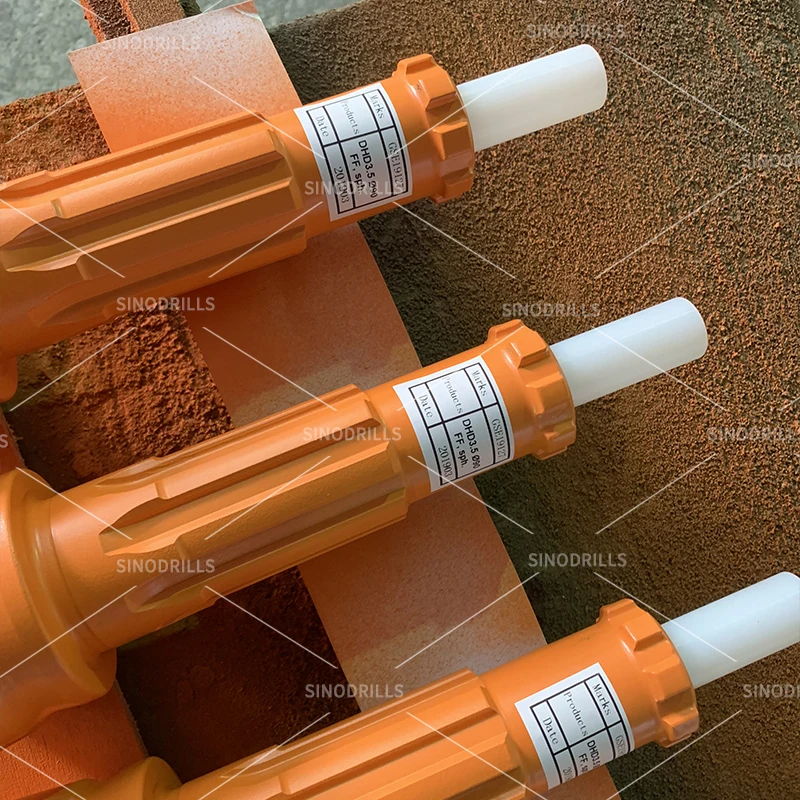 Sinodrills DTH Drill Button Bit DHD3.5 90mm Rock Drilling Tool Button Bits