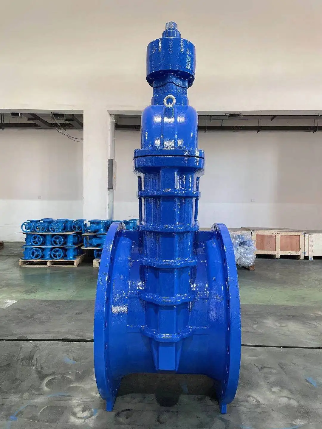 Запорный клапан F4 DN750 PN10 GGG40 сделано в Китае вода 1 шт. коробка передач EPDM 3 года ручное управление потоком воды SS420