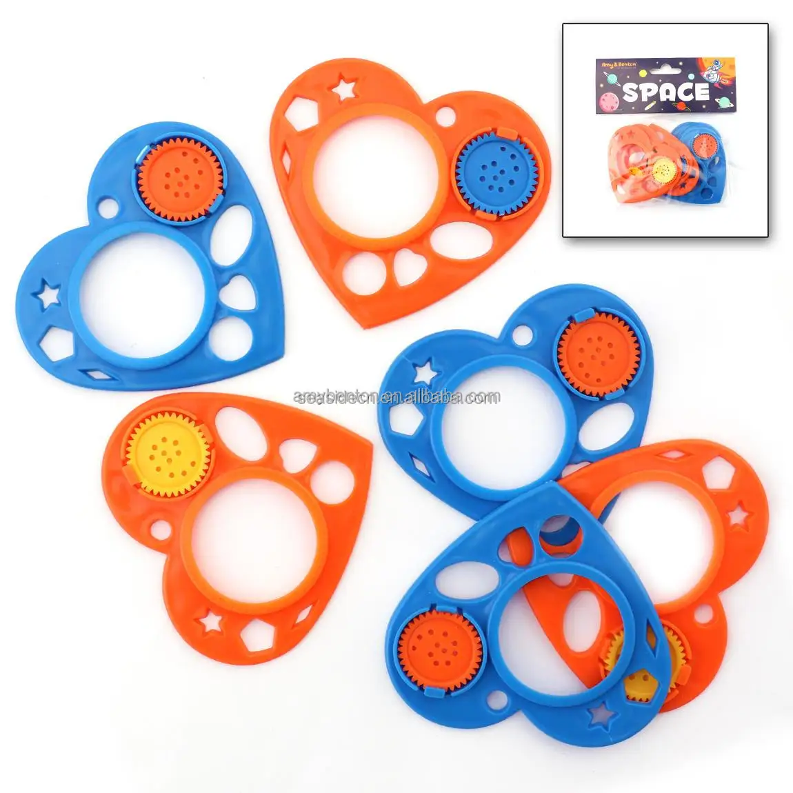 2024 Spiral Art Drawing Kit Dinosaur Spiral Shape Spirograph Plastic Stencil Assortment Ruler Drawing Template for kids