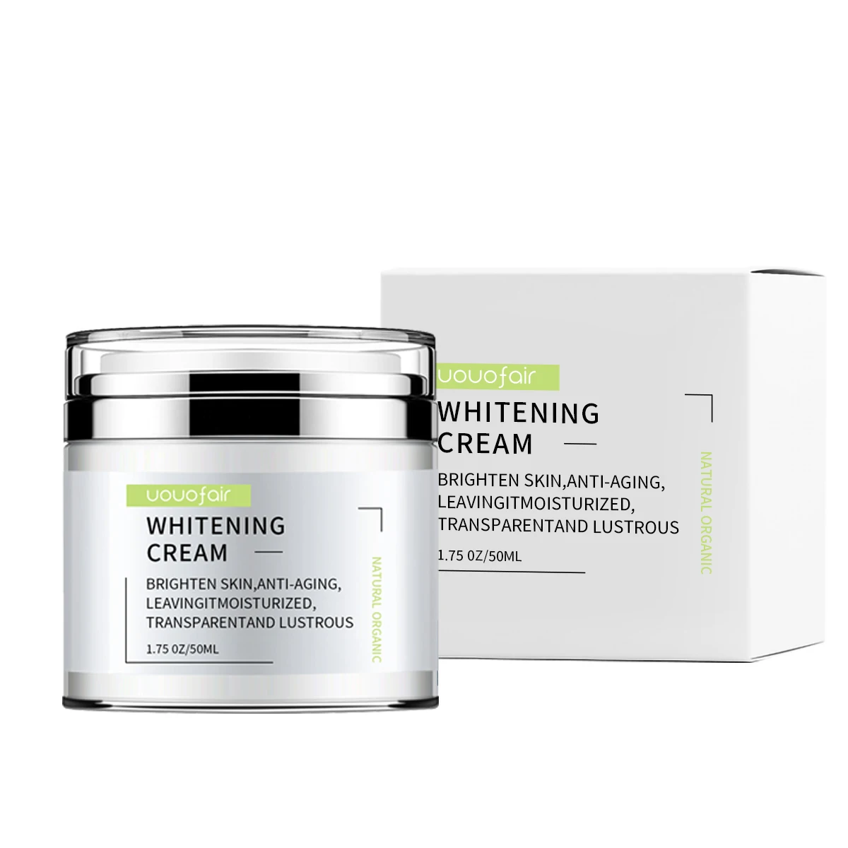 Organic whitening cream women night for men & women extra products body snow white vitamin lightening cream