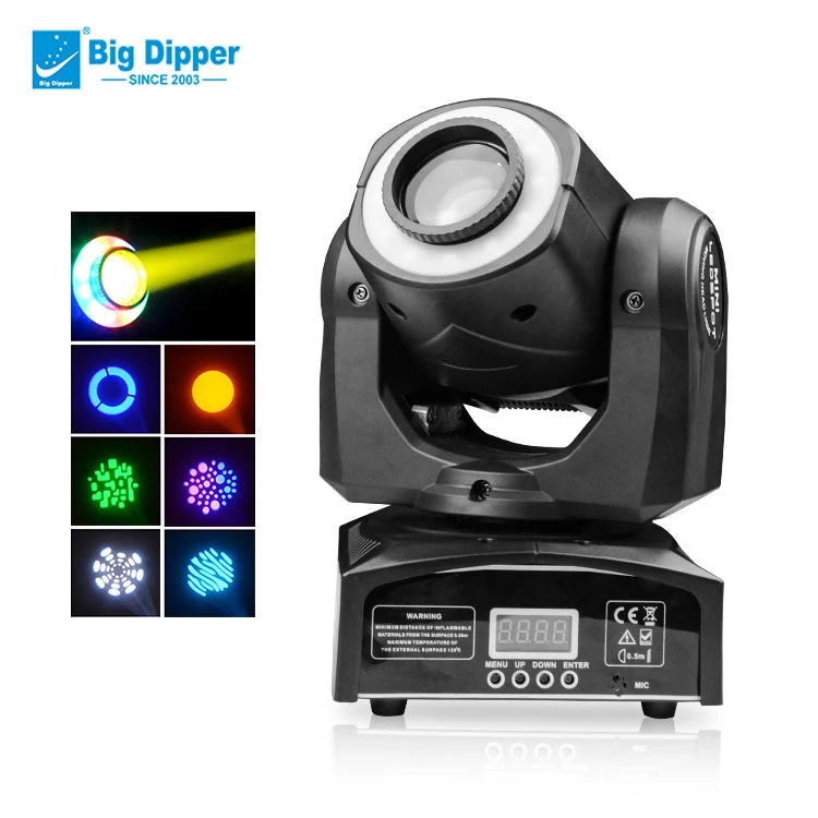 Big Dipper 30W Led 12*0.2W RGB 3IN1 LED Strip Spot Moving Head Light Stage Lighting Equipment LS35