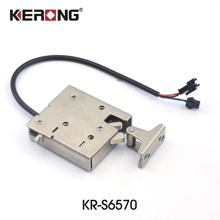 KERONG 12V Coin Operated Keyless Mailbox Electronic Lock Motor Steel Locker Safe Deposit Box Lock