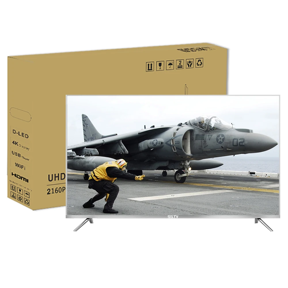 Custom Brand Smart Tv 65inch 4K Ultra HD LED Tv Television 65 Inch Hotel Project Tv