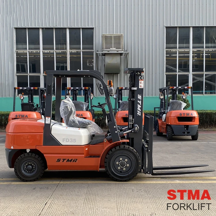 Factory Price Manual Transmission Forklift 3tons diesel Series Fork Lift Truck