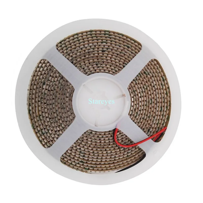 
Free shipping 100 Pcs LED Strip 5m SMD 2835 120 240 LED/m DC12V IP20 Non waterproof Flexible Ribbon String tape LED lamp light 