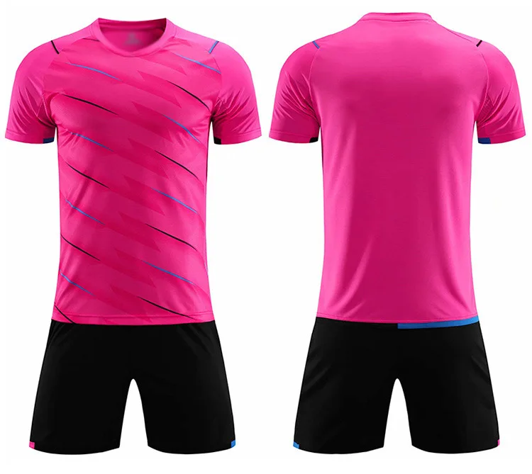 Custom kids and adults cheap popular club soccer jersey football kit Outdoor exercise and quick drying running clothes