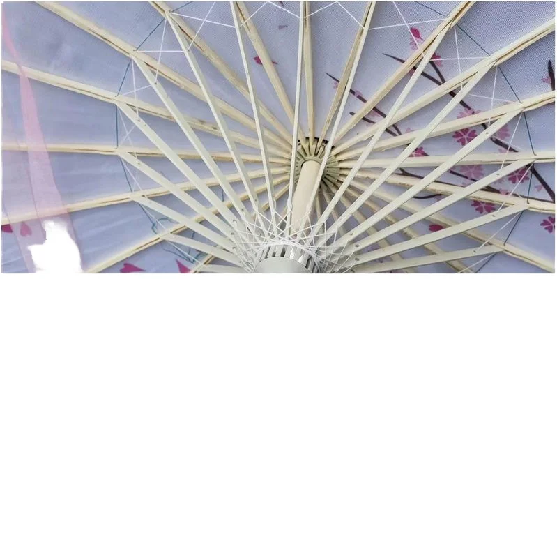 Japanese Silk Wood Golf Umbrella with Colorful Paper Oilpaper Parasol Straight Bamboo Frame Wedding Favor Gift Manual Control
