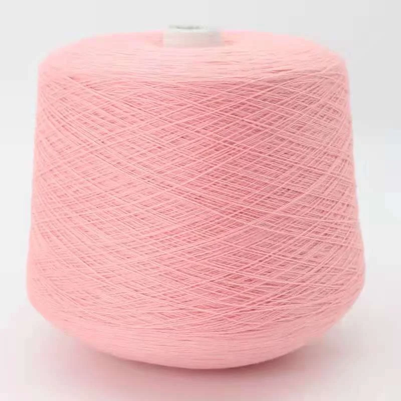 NM48 2 42% Viscose 18% Nylon 40% Shinning Polyester Core Spun Yarn For winter sweater knitting