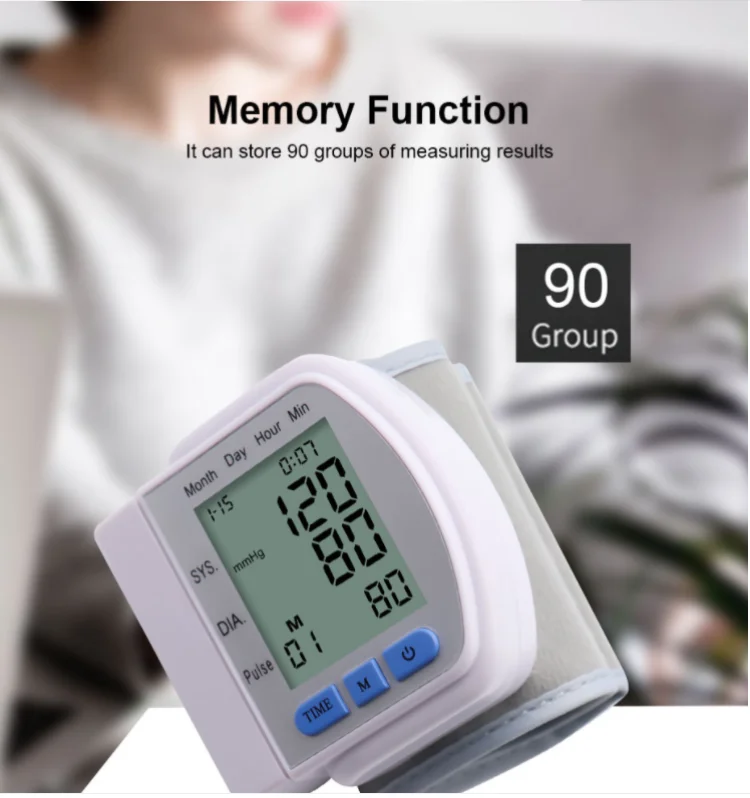 Wholesale lowest price talking digital wrist blood pressure monitor