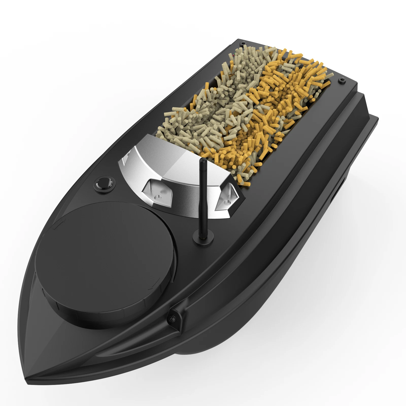 V030 12V 20A High Speed 800m Autopilot GPS Bait Boat With Fish Finder Sonar Catamaran 3KG Load 180 Points RC Boat For Fishing