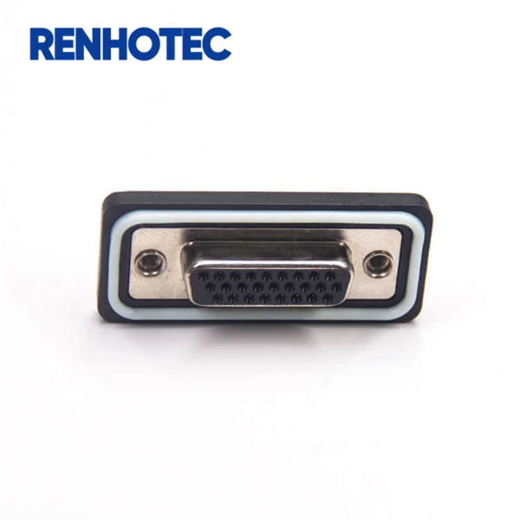 
D-SUB Female Socket Through Hole Connectors Cable DB 26Pin Single Port 