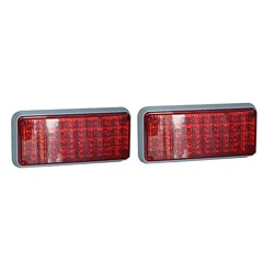 vehicle signal led dash deck side marker warning flashing strobe lights red blue amber white LED-19