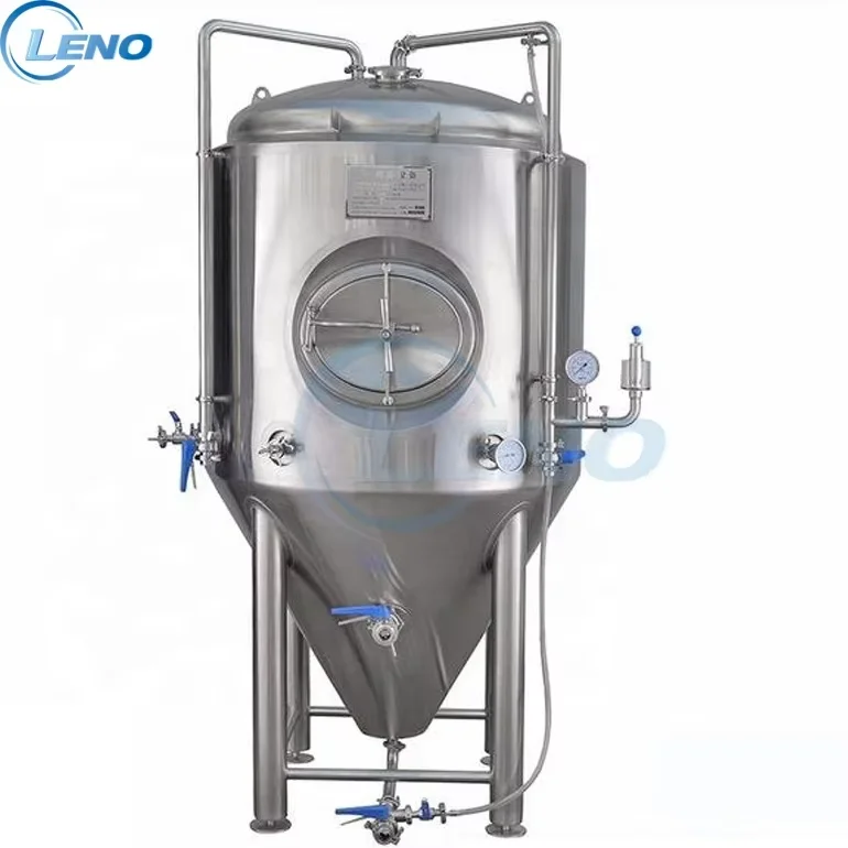 Stainless Steel 500l 1000l 2000l Heating Wine Fermenter Tank Brewery Beer Fermentation Tank