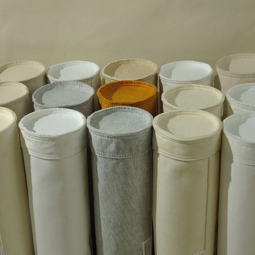 Aramid fabric air filter waterproof fabric filter cloth filter bag for asphalt plant