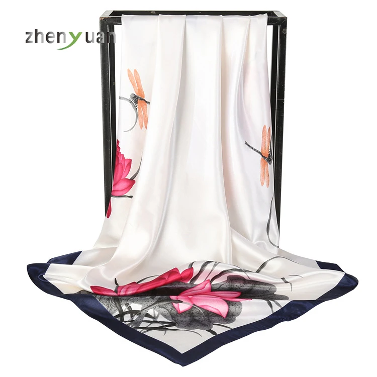 Hijab Silk 100% Digital Print Manufacturers Scarf