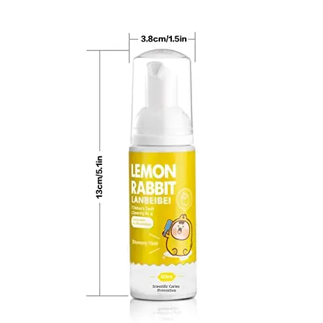 Wholesale Teeth Whitening Mousse Toothpaste For Kids Oral Care Teeth Cleaning Food Grade Dental Tandpasta