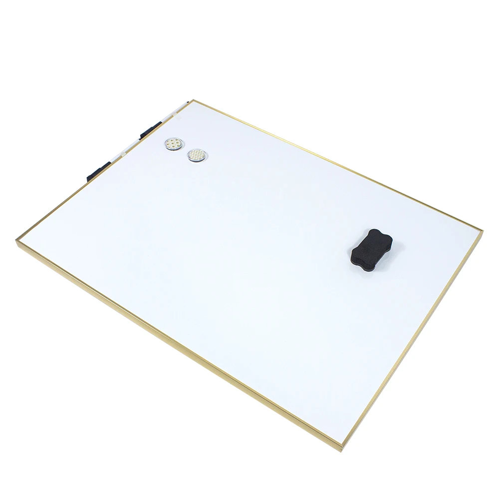 magnetic dry erase writing white board teaching school home office aluminium frame whiteboard