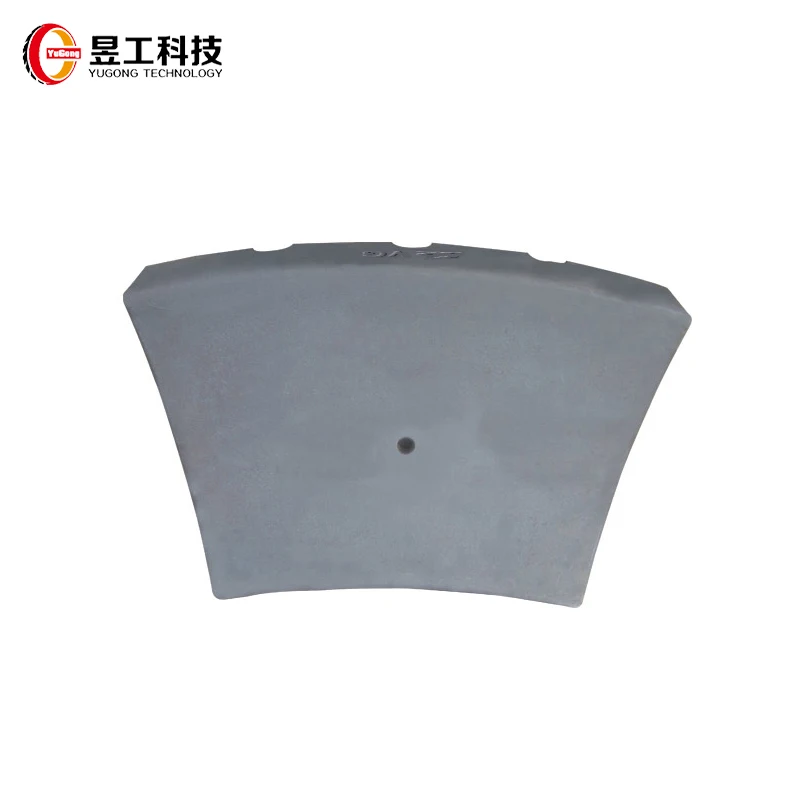 Factory direct commercial wear resistant  Composite Welding Grinding Table Liner for Vertical mill