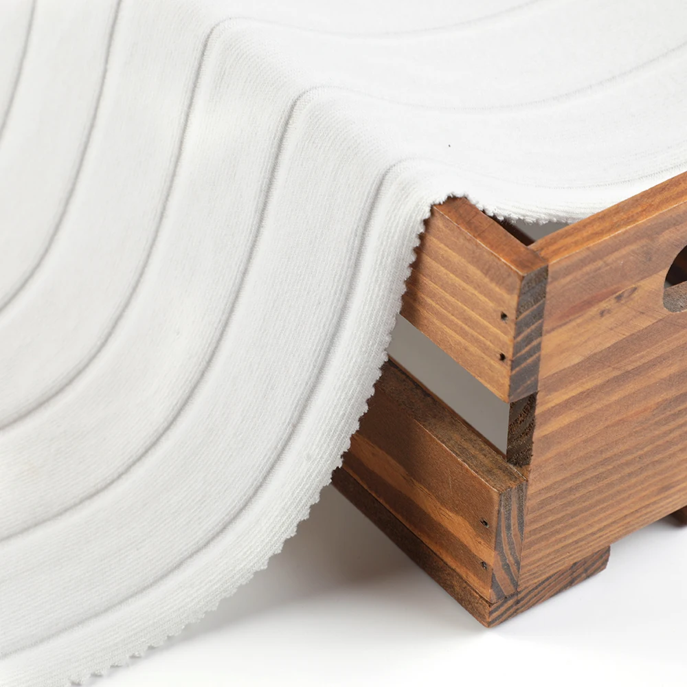 Hot Product Hot Selling 59%Polyester 29%Rayon Rib Recycle Poly Knitted Fabric For Apparel And Garment Clothes