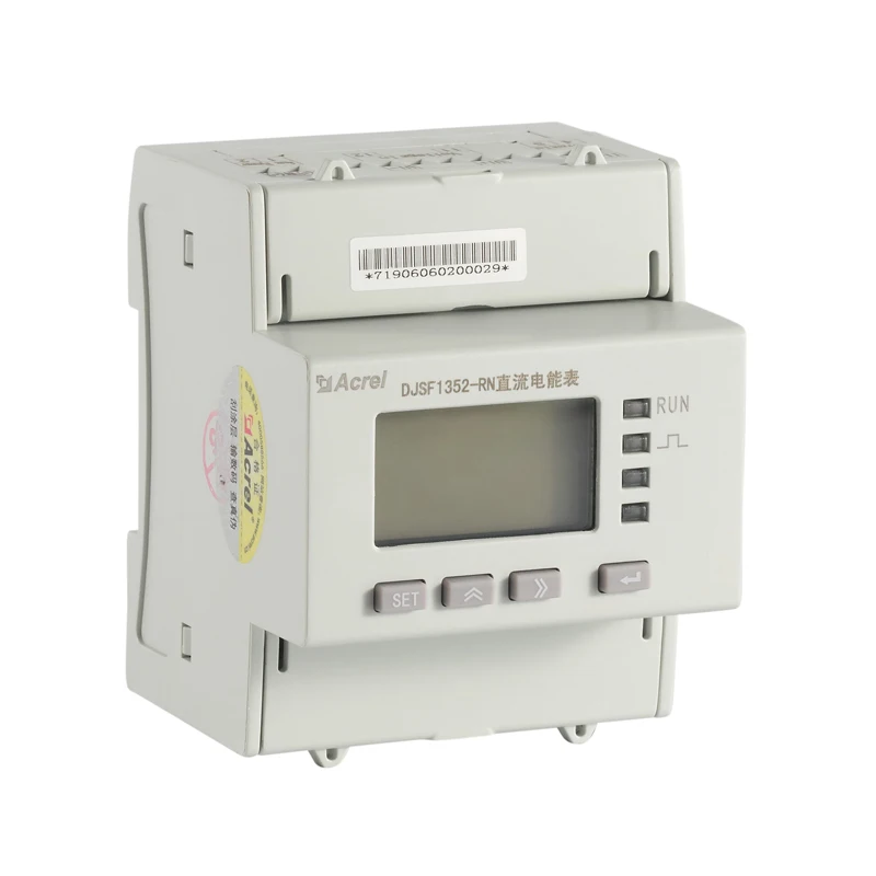 Acrel DJSF1352-RN dc meter for solar for Industrial and Mining Enterprises three phase electronic energy meter 0-1000V