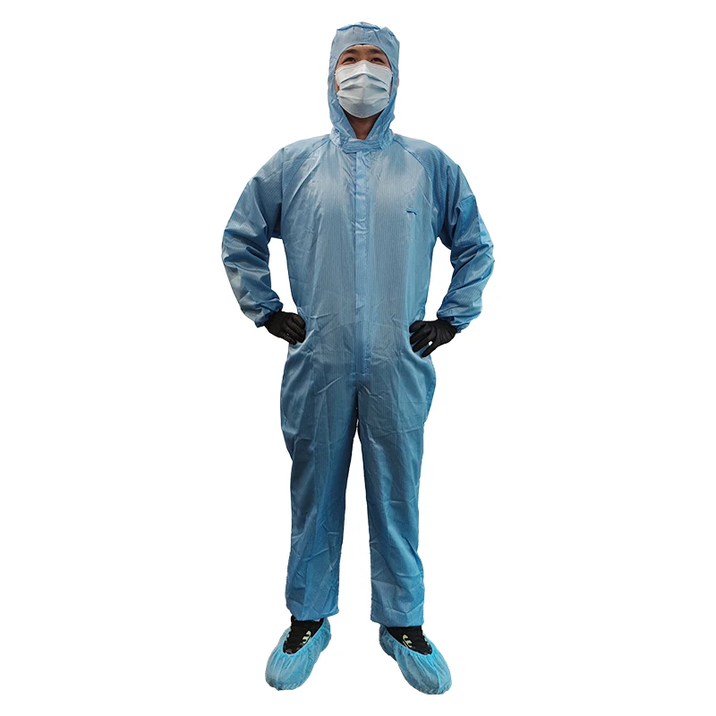 Laboratory dedicated Clean room Anti-static work clothes esd coverall antistatic suit