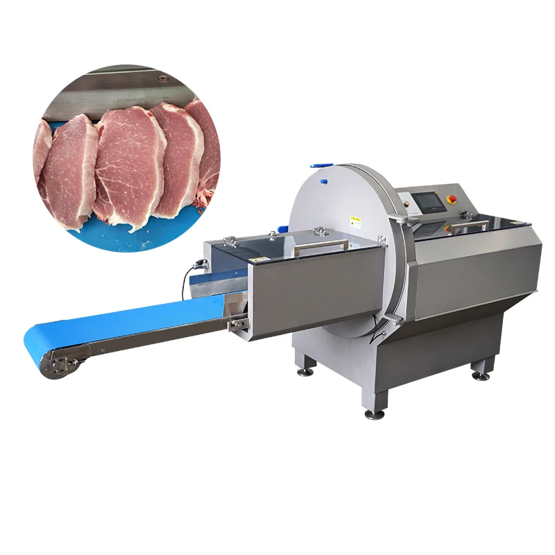 25K German imported frozen meat slicer with ham beef bacon sliced thin slices for large-scale industrial use
