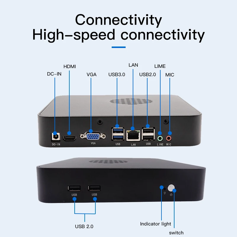 i5-3210M 4g 128g touch screen computer mini gaming pc windows10 mini pc