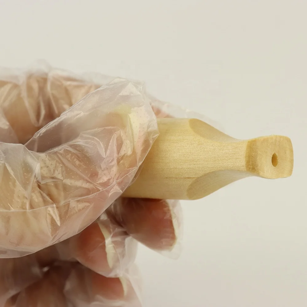 Good Selling Beige Customized Practical Professional Wood Cigar Mouthpiece Custom Cigarette Holder