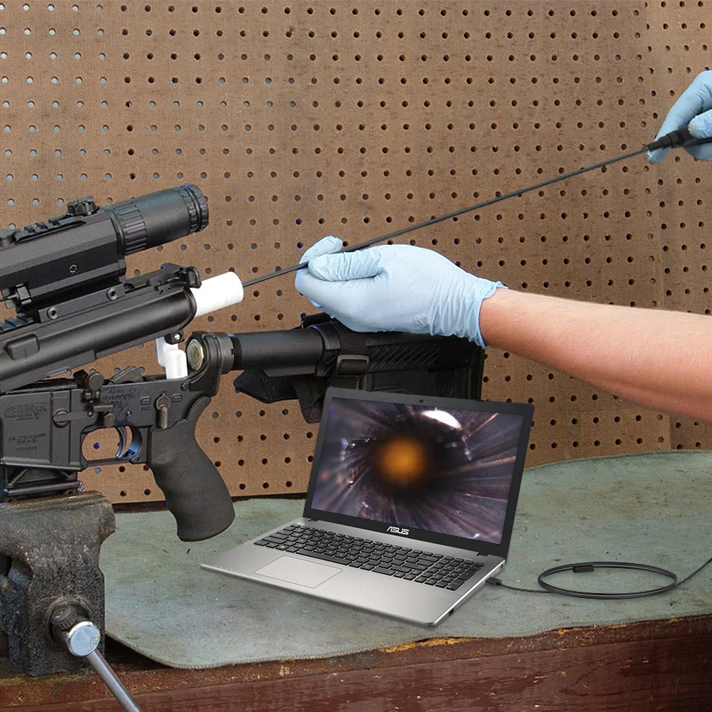 TESLONG 0.2 inch Side-view mirror firearm borescope for gunsmiths