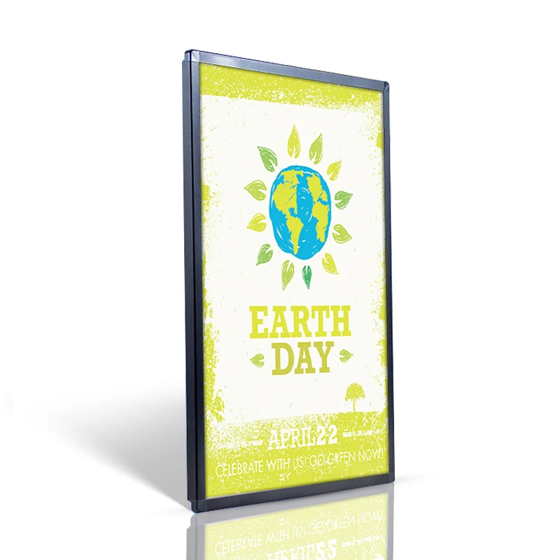 shop sign lightbox led board menu advertisement frame with  led