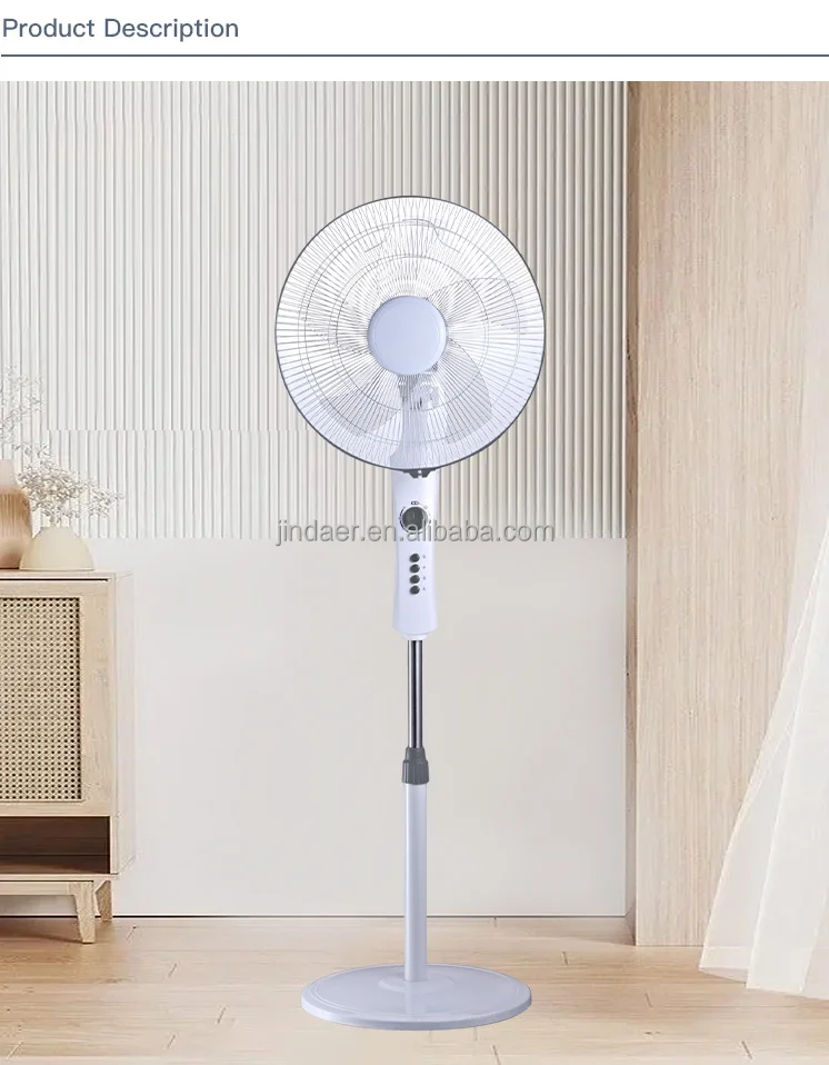 18inch Hot Sale Home Use Manufacture Ac Fan Stand Fan With manual timer 16 stand fan
