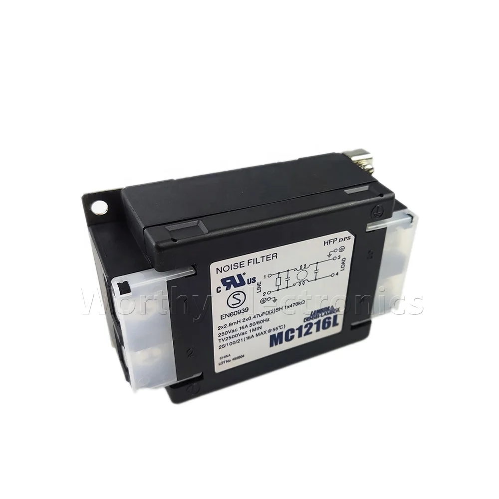 Electronic parts Power Line Filter 250V 16A MC1216L IC Module For Purification of medical instrument