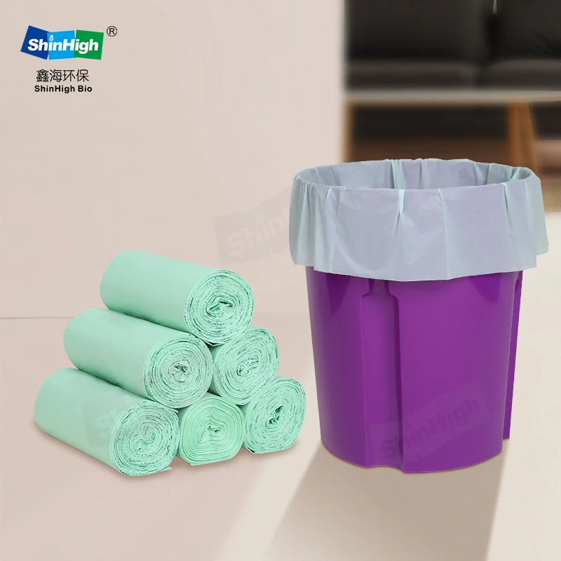 Extra leaking plastic garbage Bags Gallon 50 Count Biodegradable Trash Bags waterproof