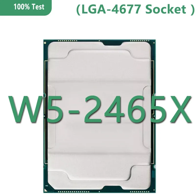 Xeon CPU W5-2465X Official Version CPU 33.75MB 3.1GHZ 16Core/32Thread 200W Processor LGA4677 FOR Worksation Board W790 Chipset