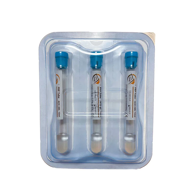 
PRP vacuum tube containing separation gel and anticoagulant 