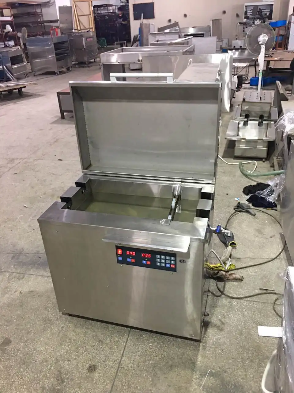 
HJZ-1000 manufacture auto ultrasonic anilox cylinder cleaning machine 