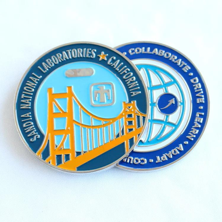 No Minimum Custom Souvenir Fan Copper Coin 3D Gold Silver Zinc Alloy Metal Europe Custom Challenge Coins