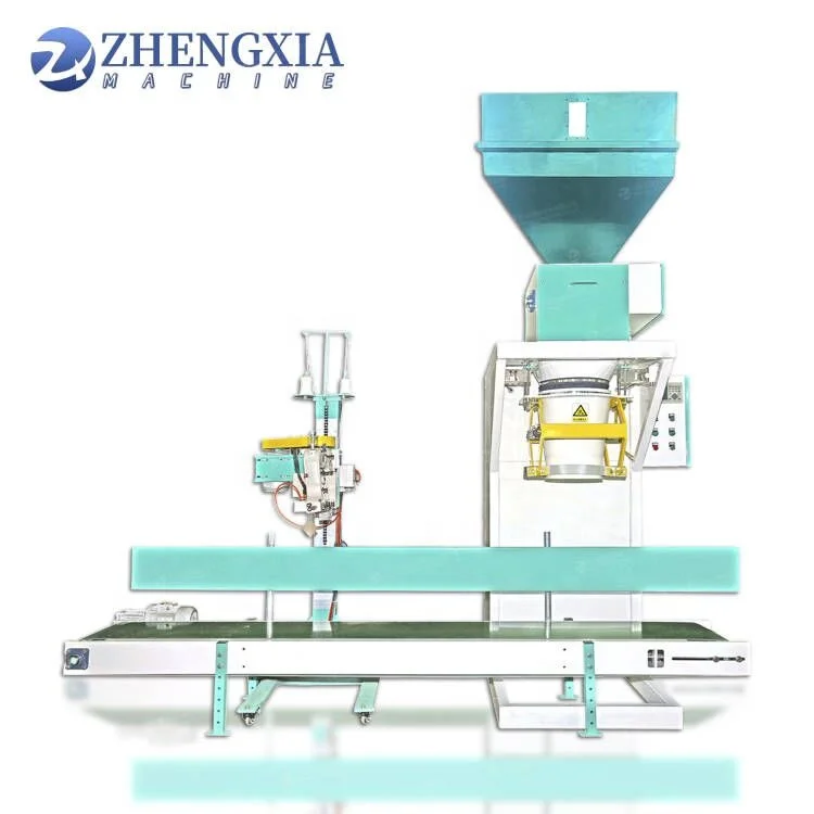 Hot sale 2-50kg grain granule fertilize Detergent Powder Salt Wooden Pellets Open Mouth Bag Auto Weighing P