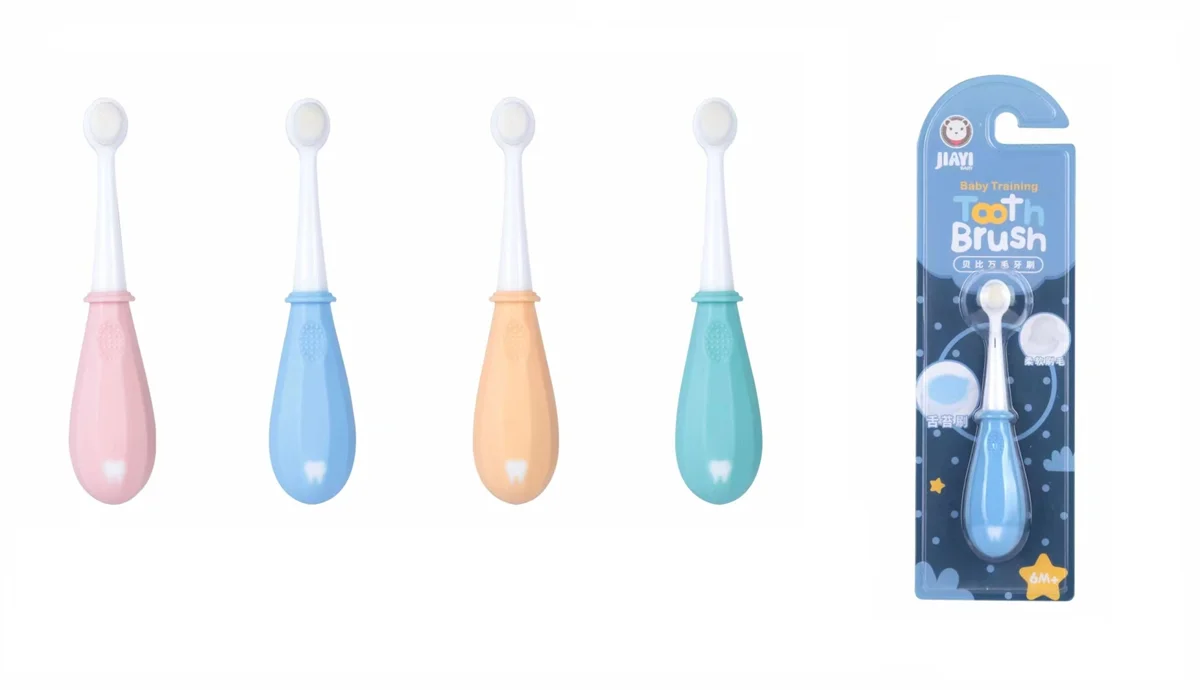 factory price  wholesale OEM Soft Kids  toothbrush  Baby cute cartoon toothbrush  baby product form China
