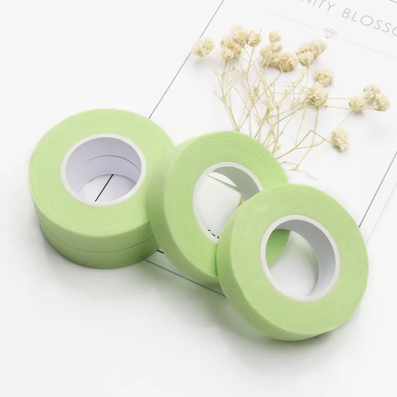 Eyelash Tape Adhesive Fabric Eyelash Extension Tape Breathable Micropore Fabric Tape for Eyelash Extension