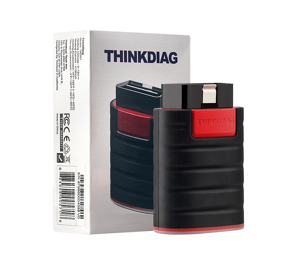ThinkDiag старая версия считыватель кодов OBD2 сканер Android IOS диагностический инструмент для сброса масла вместо EasyDiag