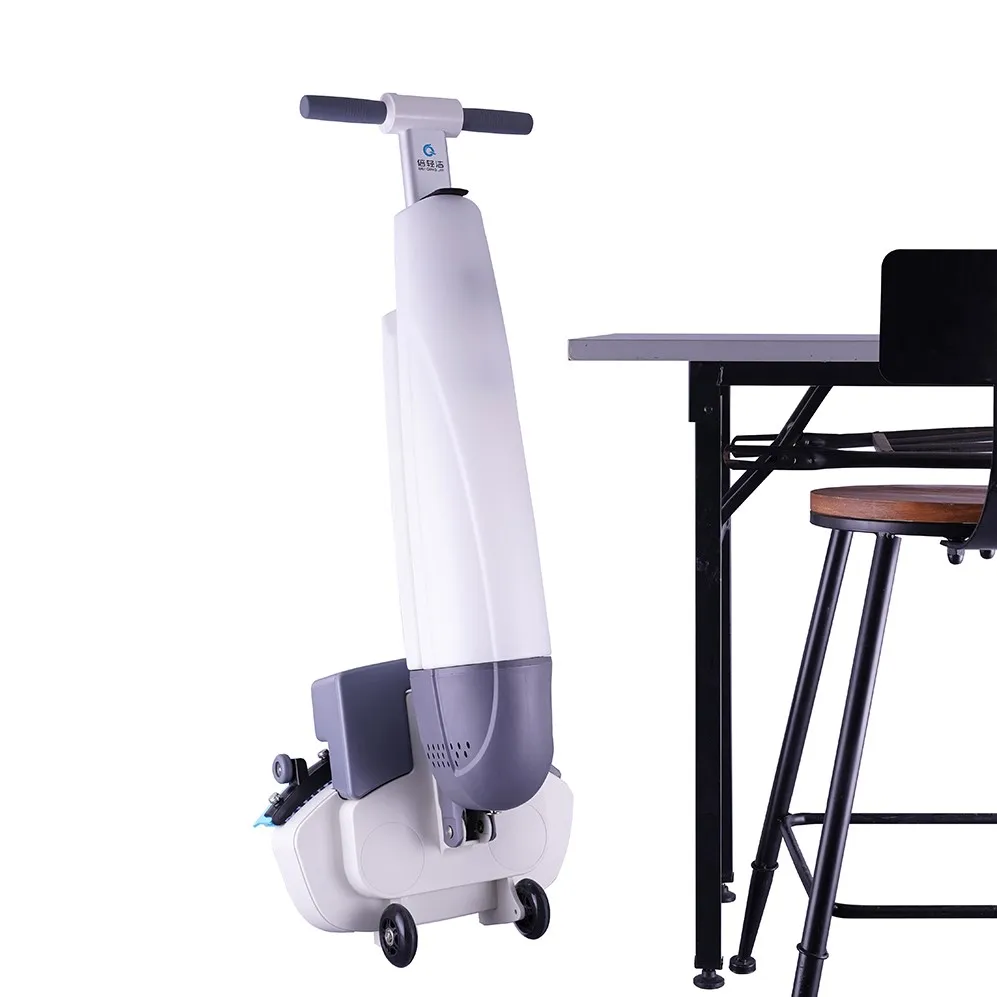 SQ7 Electric Walk-Behind Floor Scrubber for Home Backyard Courtyard Family Use for Restaurants Hotels Printing Shops