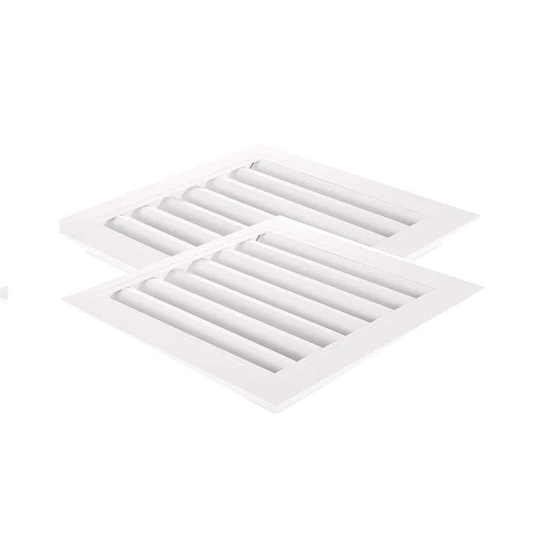 Factory Price Square Durable Long Lasting Color Hvac Ceiling Louvre Vents