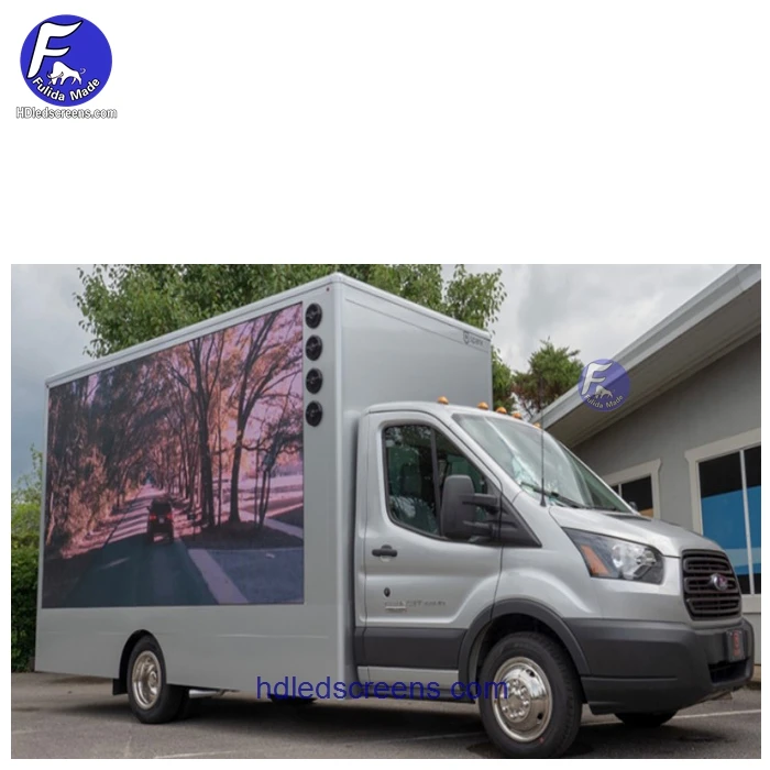 Грузовик Трейлер светодиодный экран дисплея для мобильных движущихся рекламы светодиодный прогулочный щит